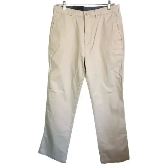 Pantalon Large En Coton Soie Khaki Taille 2 RALPH LAUREN Black Label